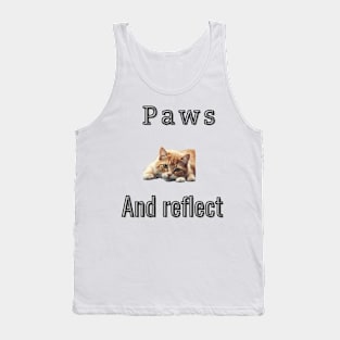 Paws and reflect Tank Top